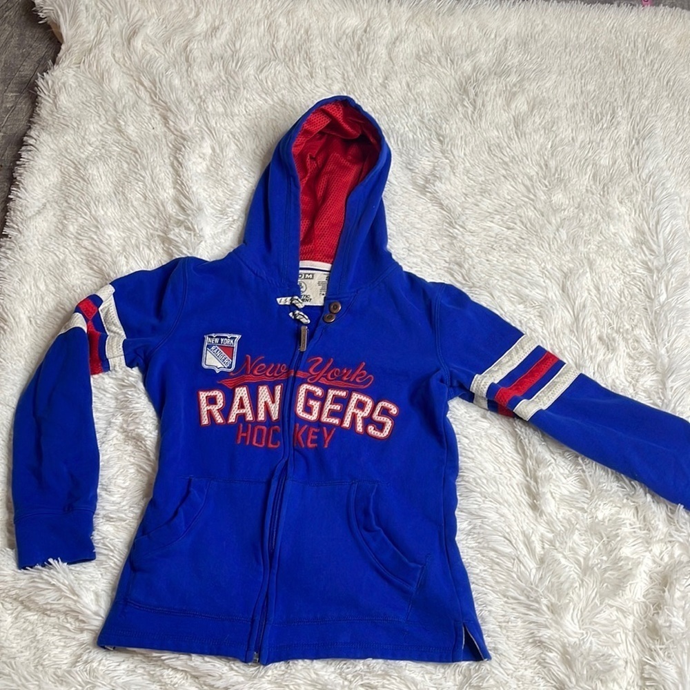 CCM Womens Rangers Full Zip Hoodie